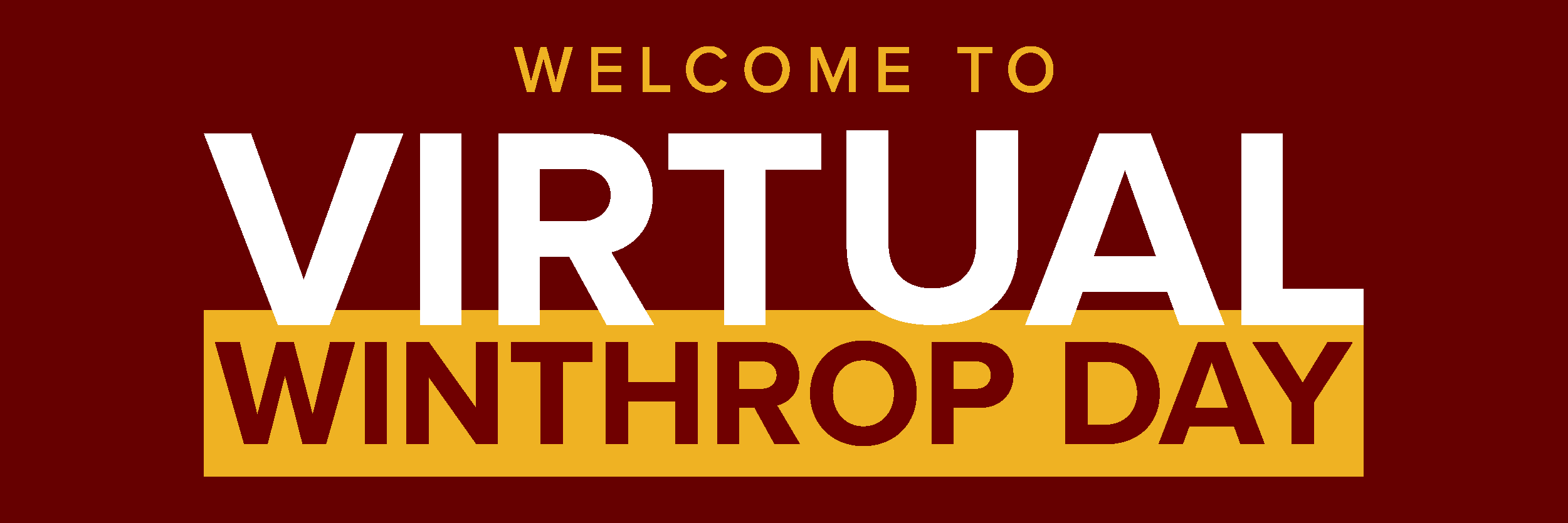 Welcome to virtual Winthrop Day